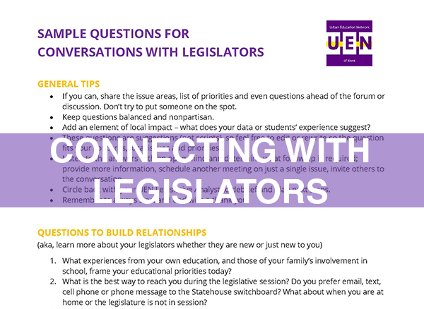 Connecting with Legislators*